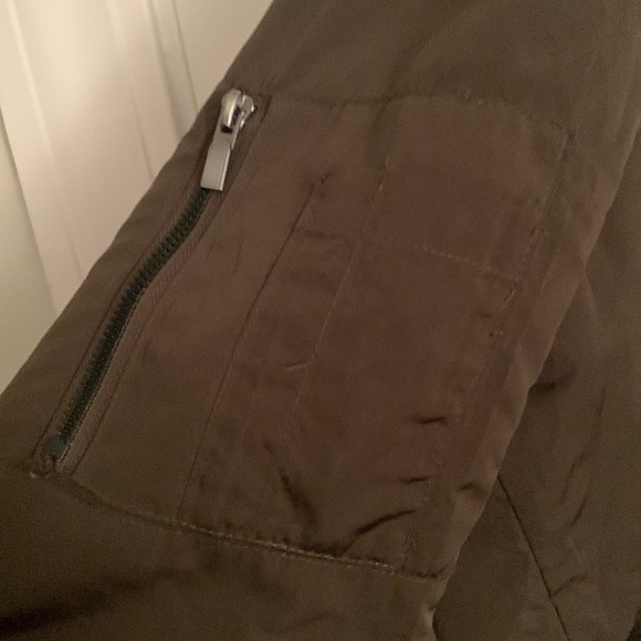 Zara Man Brown Zip Up Jacket/Coat Size XXL - Picture 6 of 8